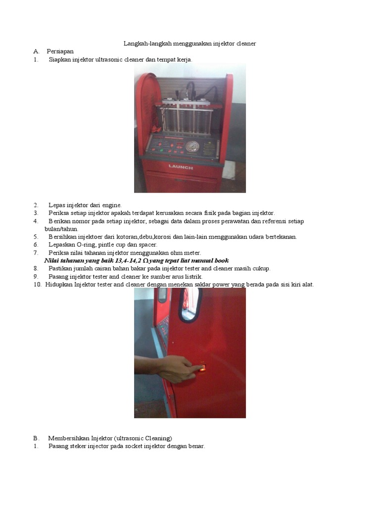 Tips bersihkan injektor Suzuki Satria FU