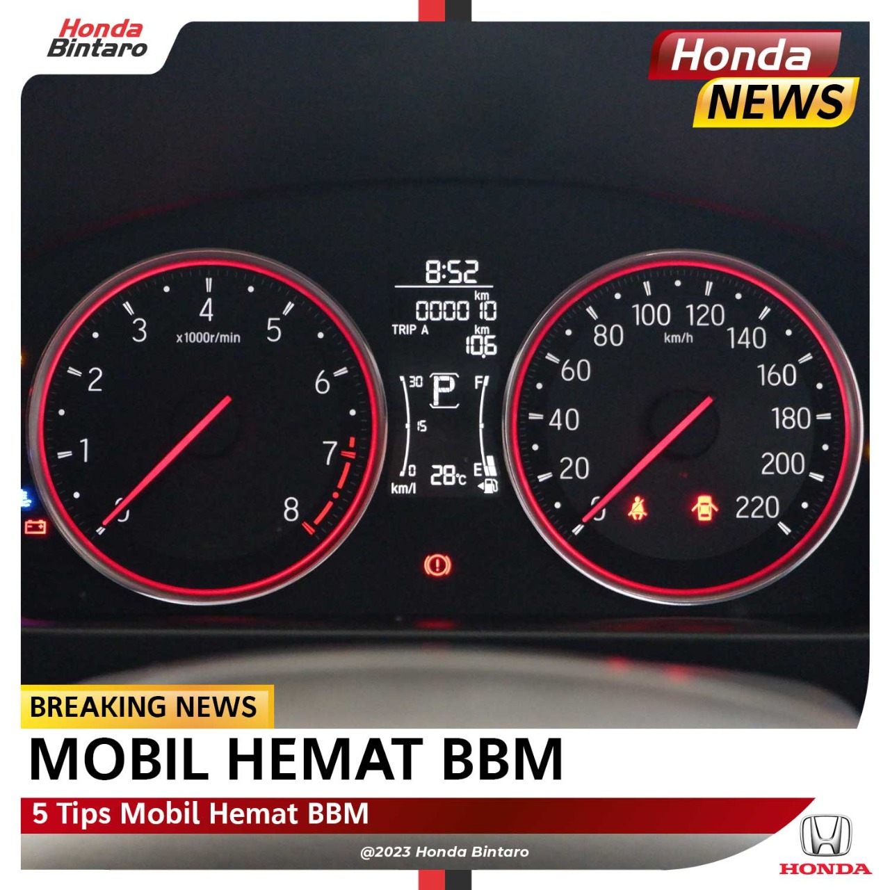 Tips hemat BBM motor Honda Scoopy