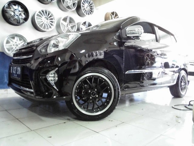 Tips modifikasi velg Toyota Agya TRD